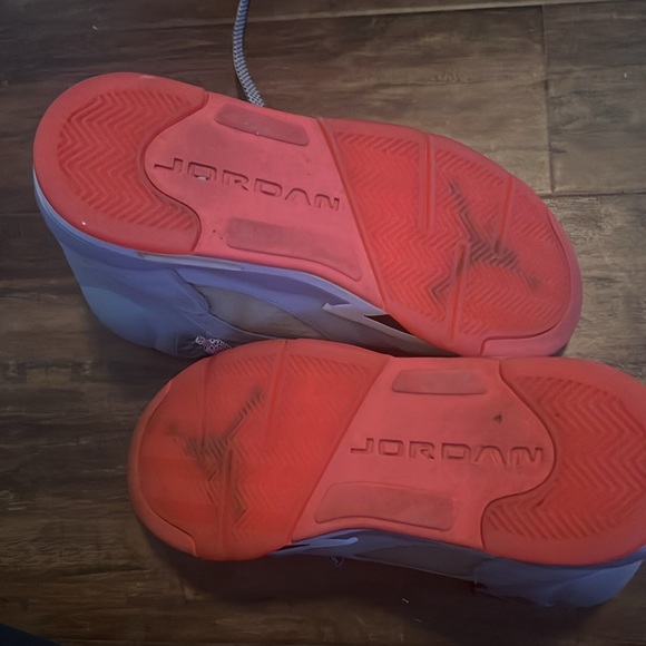 Jordan 5 Retro GG Hot Lava Prewowned Sz 8.5Y - Picture 8 of 13